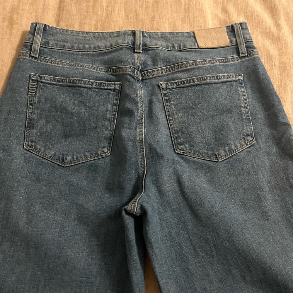 PAIGE Sasha wide leg jeans 32 - Picture 6 of 10